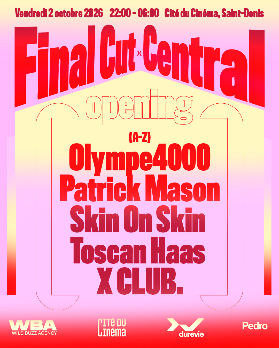 Central X Final Cut W/ Patrick Mason, Skin On Skin, X Club.