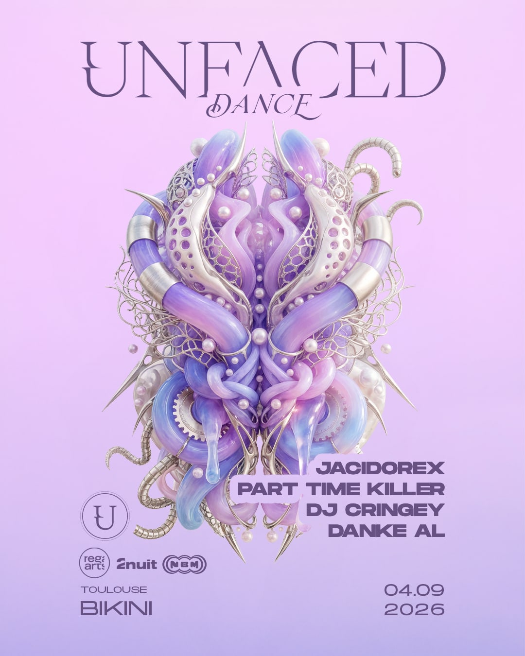 Unfaced : Jacidorex, Part Time Killer, Dj Cringey, Danke Al
