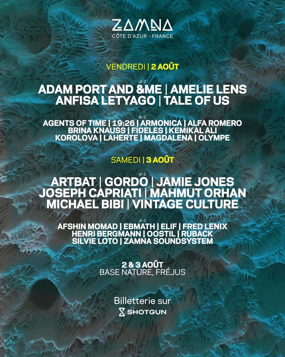 Zamna Festival - Côte D'azur 2024