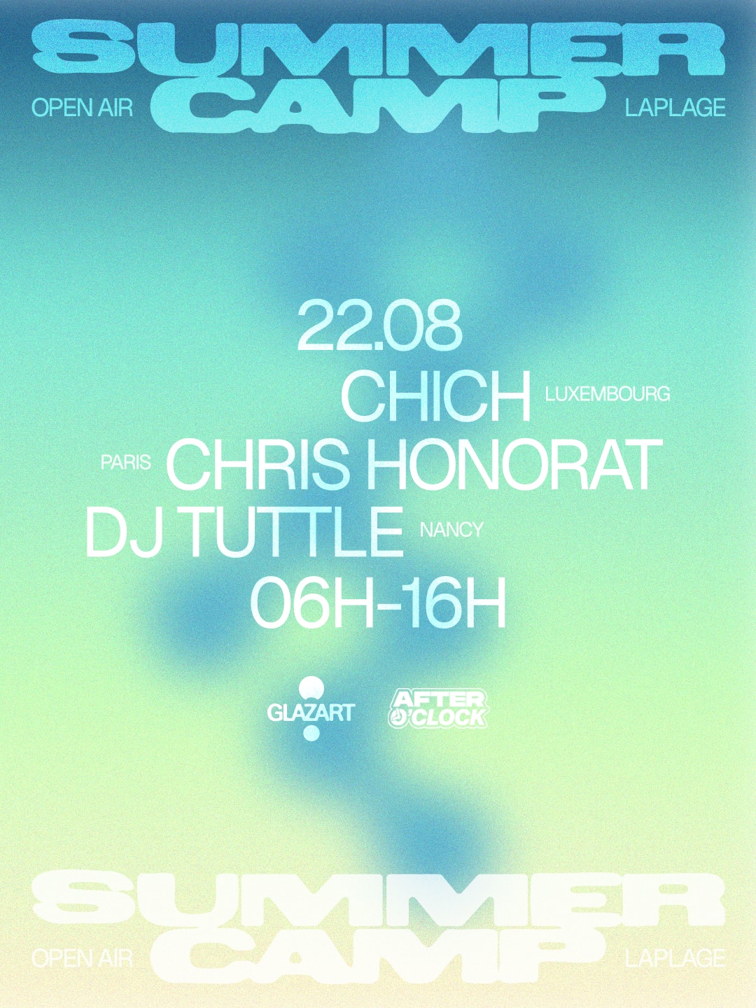 After O'clock X La Plage Open Air : Chris Honorat & More