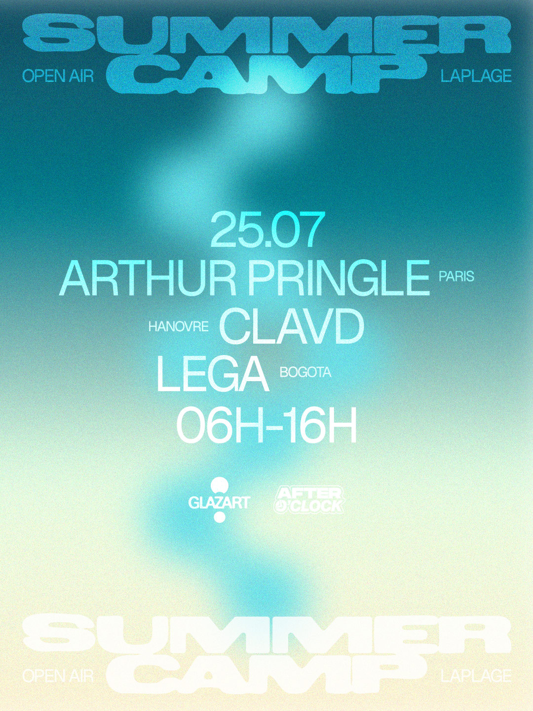 After O'clock X La Plage Open Air : Lega, Clavd & More