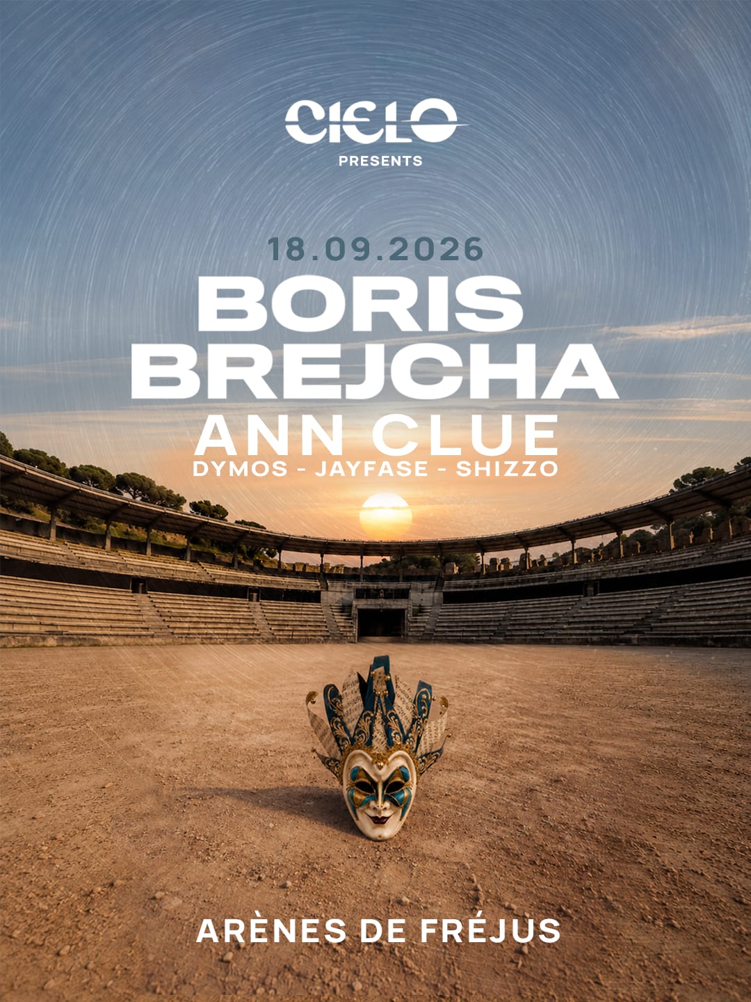 Cielo Presents : Boris Brejcha | Arènes De Fréjus