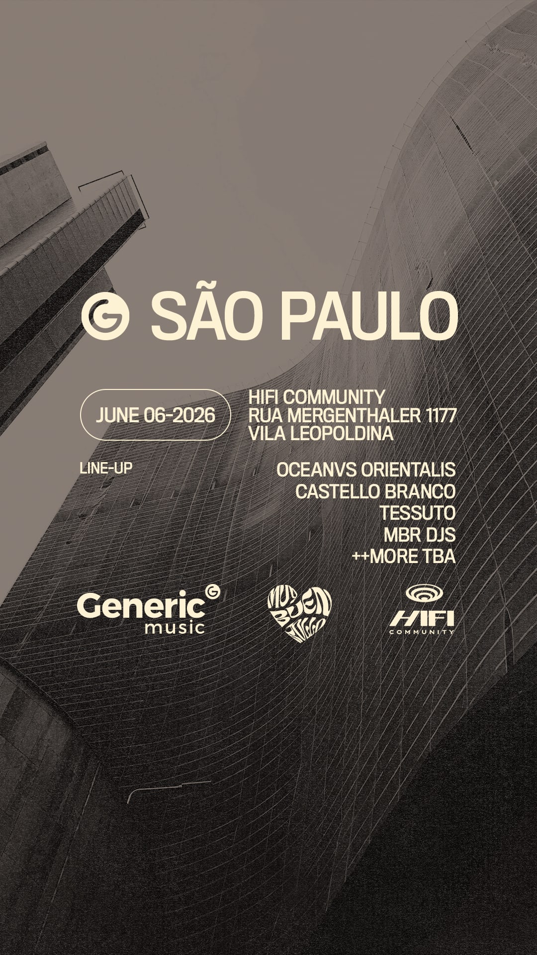 Mbr Apresenta Generic Music Istanbul C/ Oceanvs Orientalis