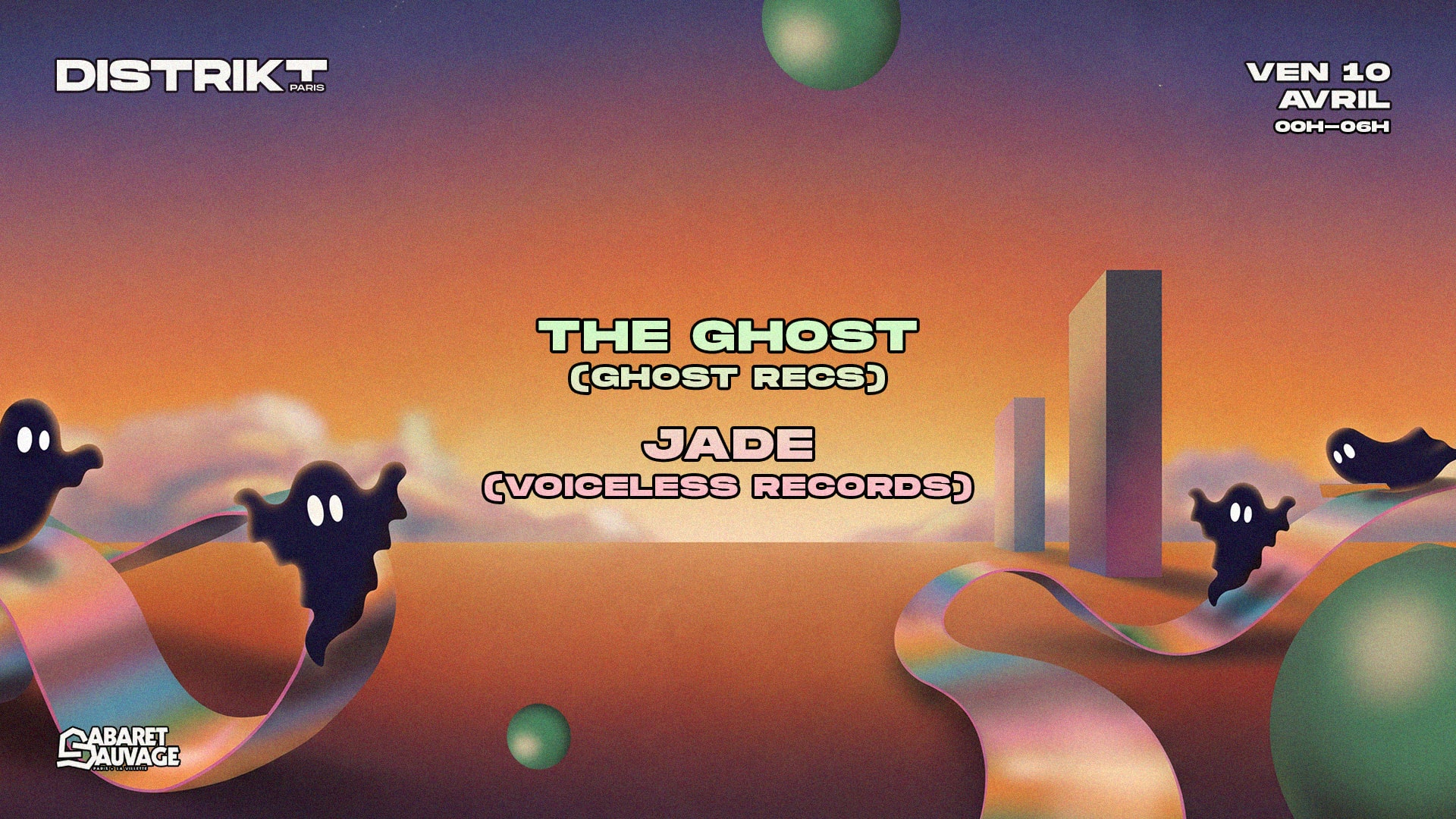Distrikt Paris W/ The Ghost And Jade