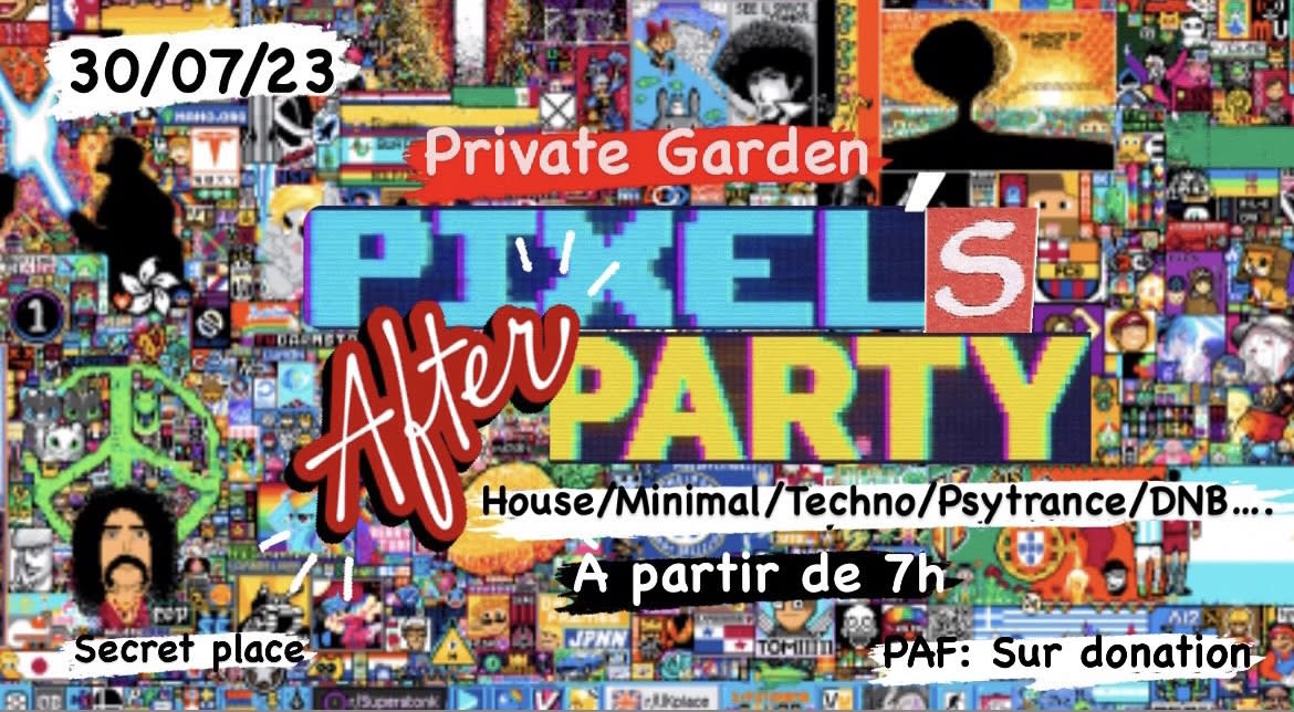 Pixel’S Party (Private Garden)