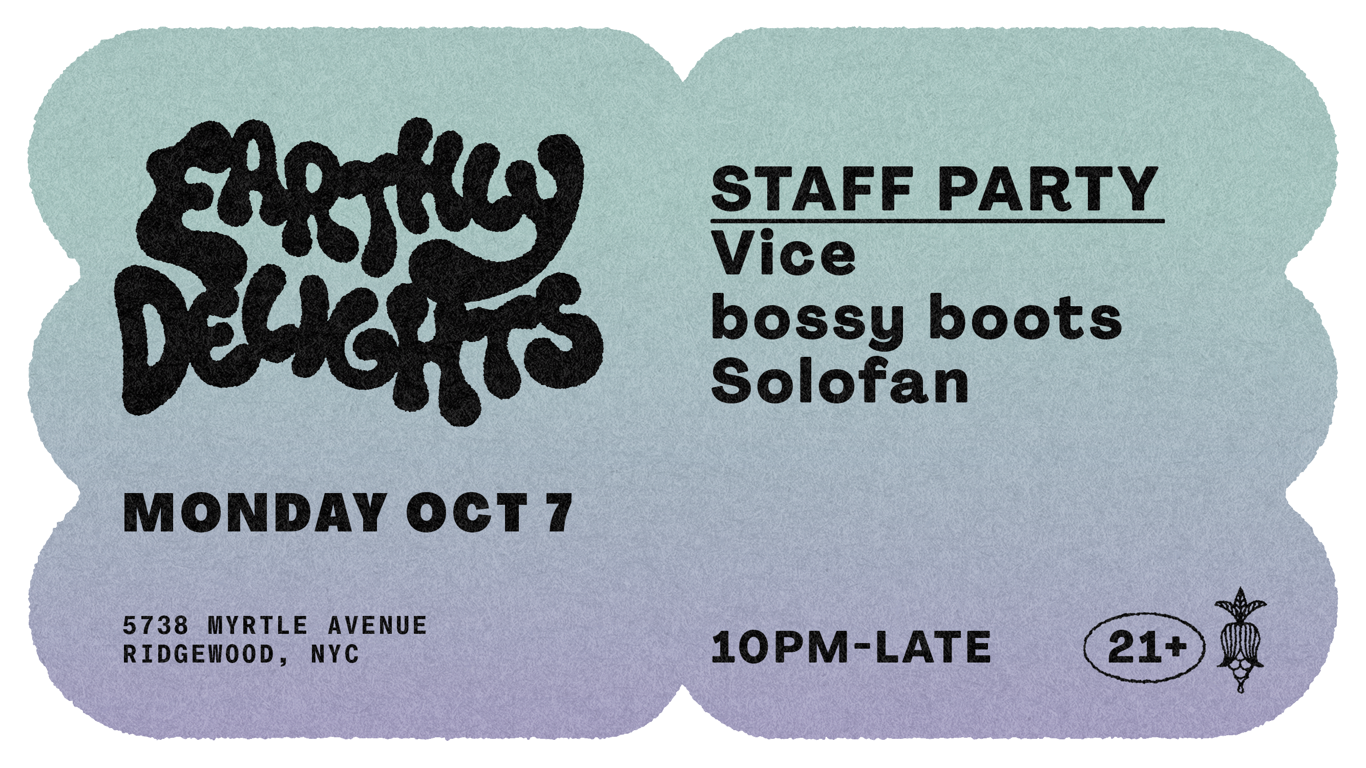 Staff Party | Vice, Bossy Boots, Solofan