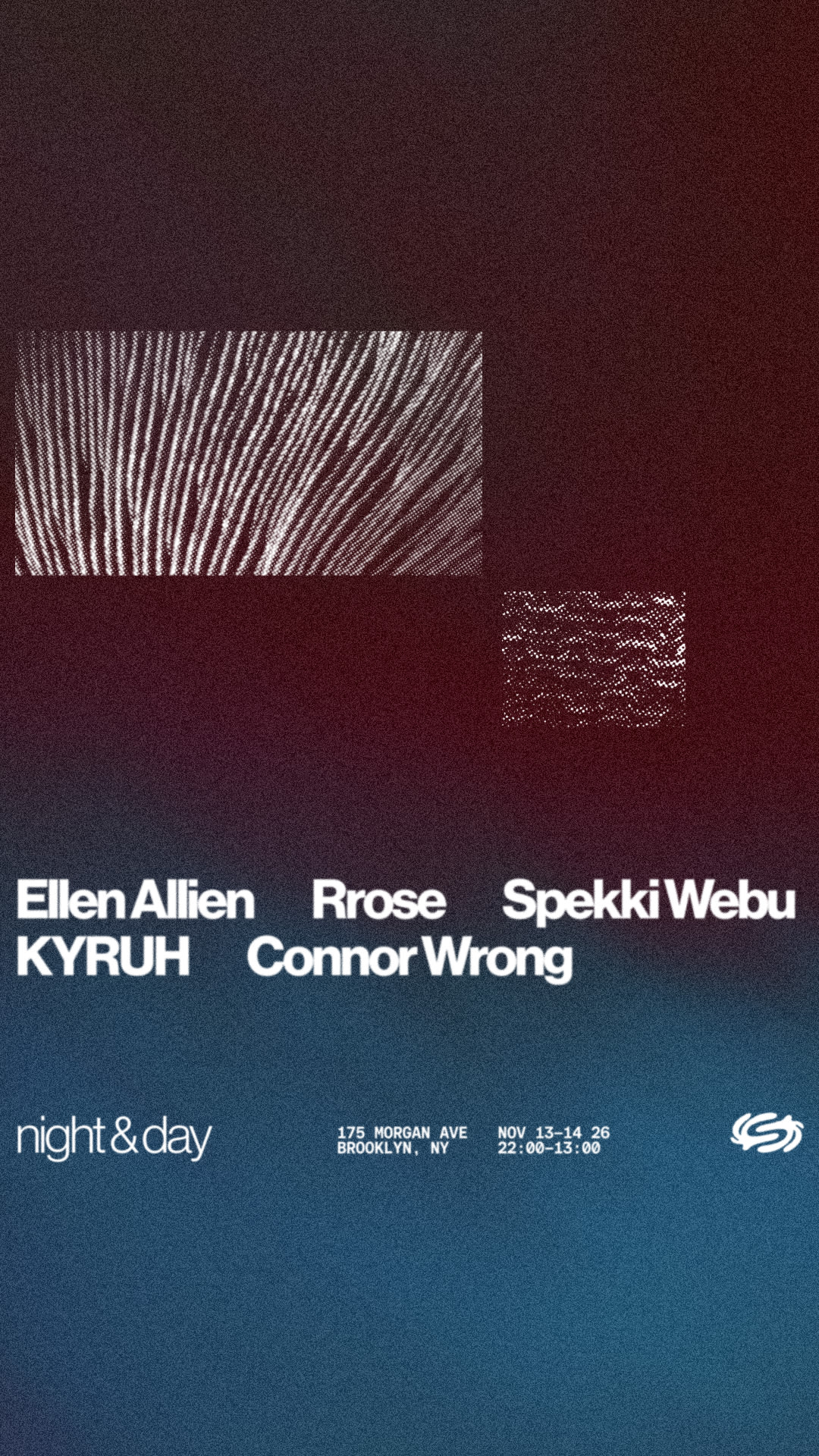 Night & Day: Ellen Allien, Rrose, Spekki Webu, Kyruh + More