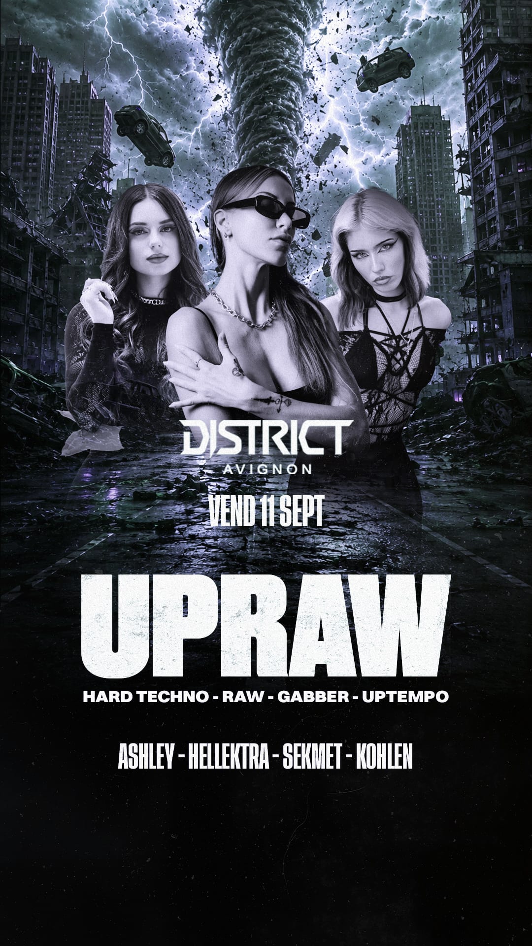 Upraw : Ashley + Hellektra + Sekmet + Kohlen