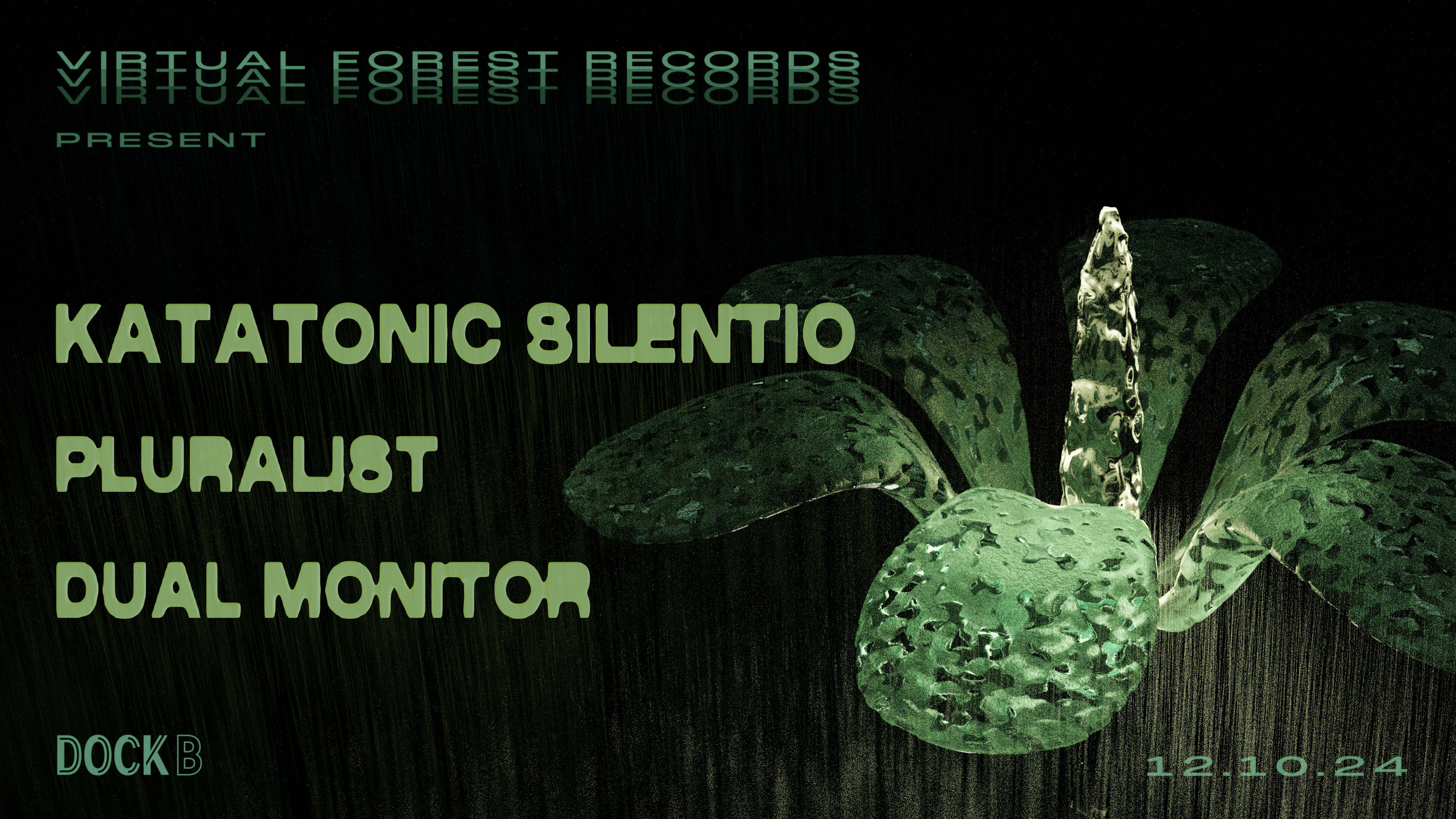 Virtual Forest: Katatonic Silentio • Pluralist • Dualmonitor