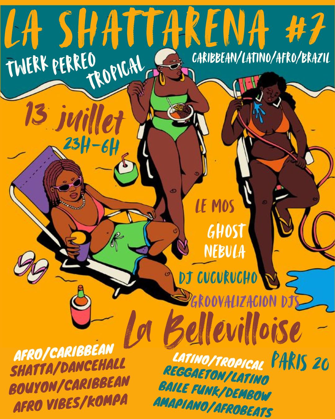 La Shattarena #7 | 13.07.26 (Veille Jour Férié)