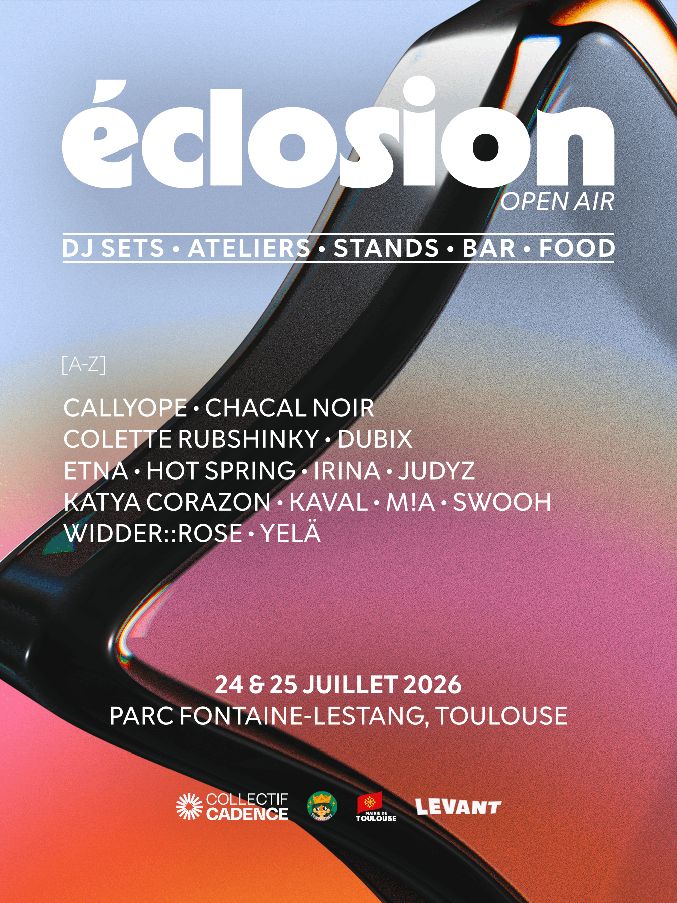 Éclosion • Open Air Toulouse • 2026