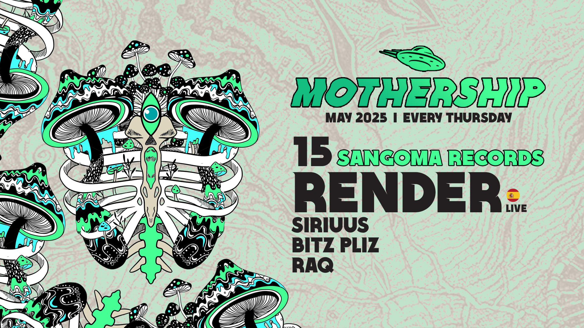 Mothership X Sangoma Records