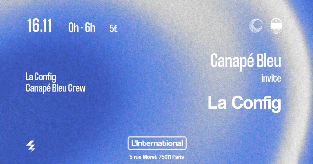 L'international - Canapé Bleu Invite La Config