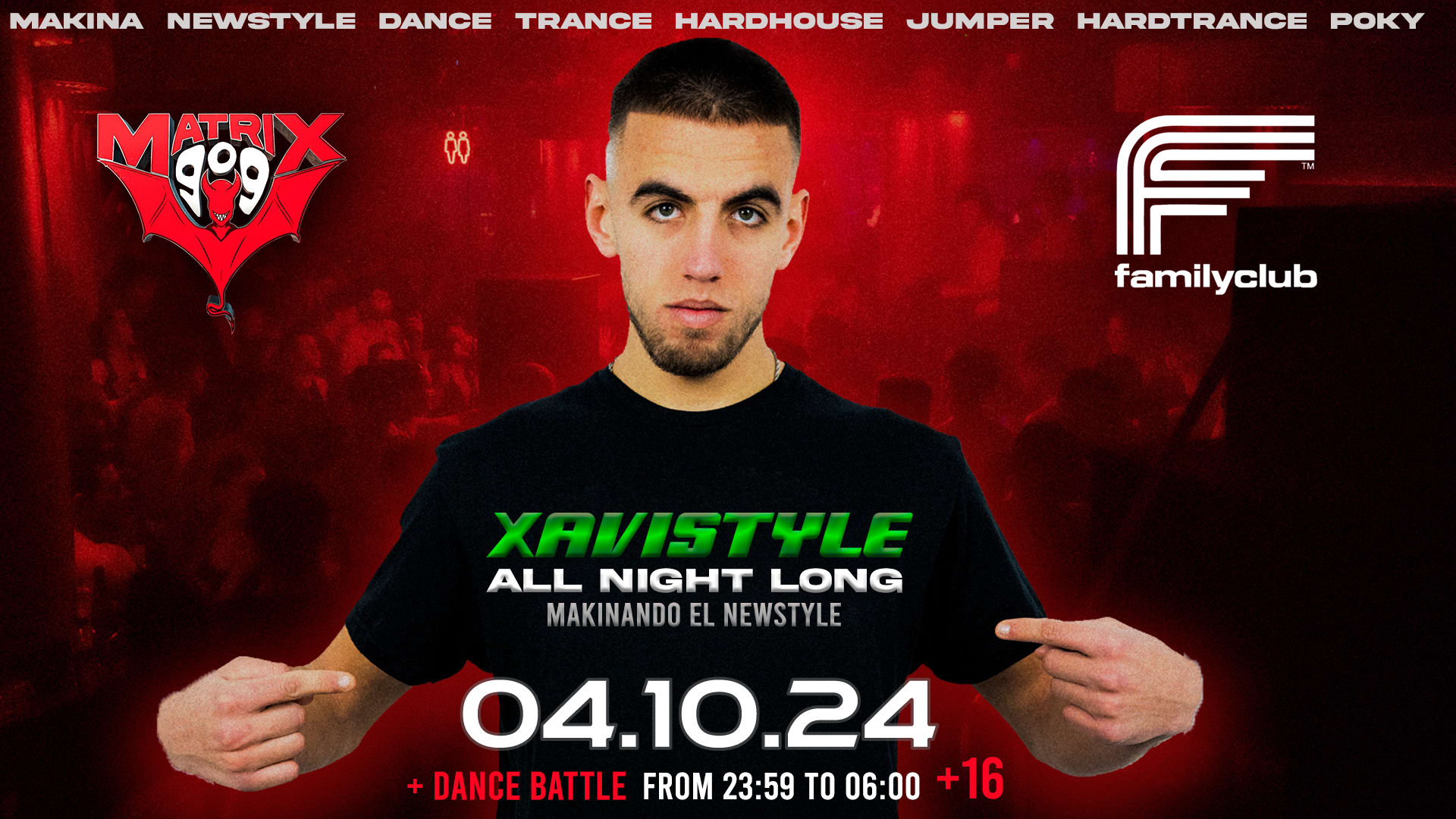 Matrix 909: All Night Long Xavistyle