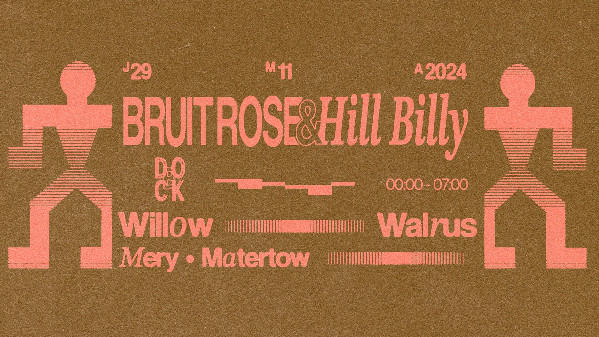 Bruit Rose X Hill Billy: Willow • Walrus And More