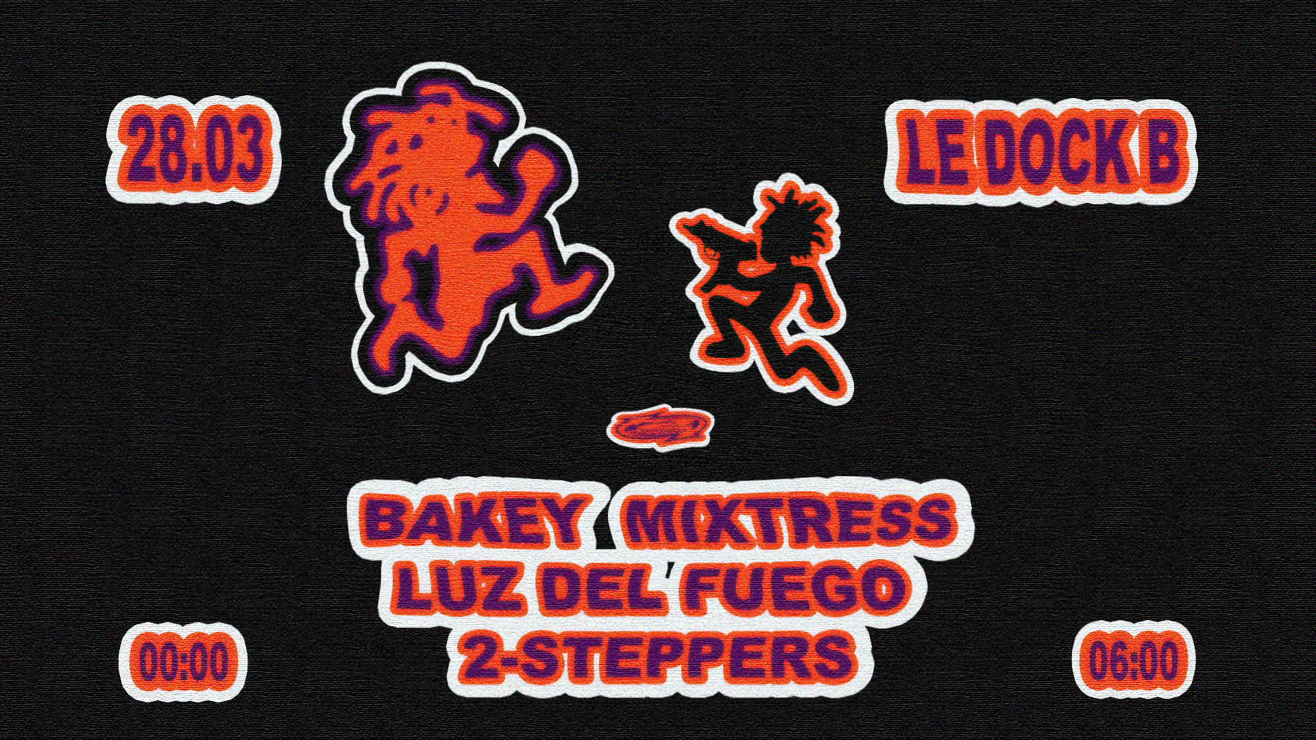 2 Steppers: Bakey · Mixtress · Luz Del Fuego & More