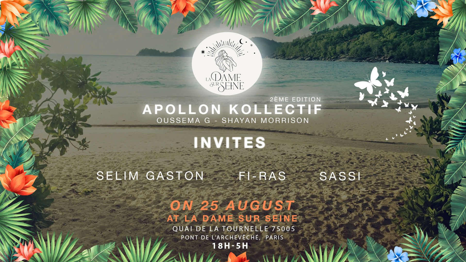 Apollon Kollectif Invites Very 🌟 Special Guests 🌟 ➡️2ème Édition⬅️