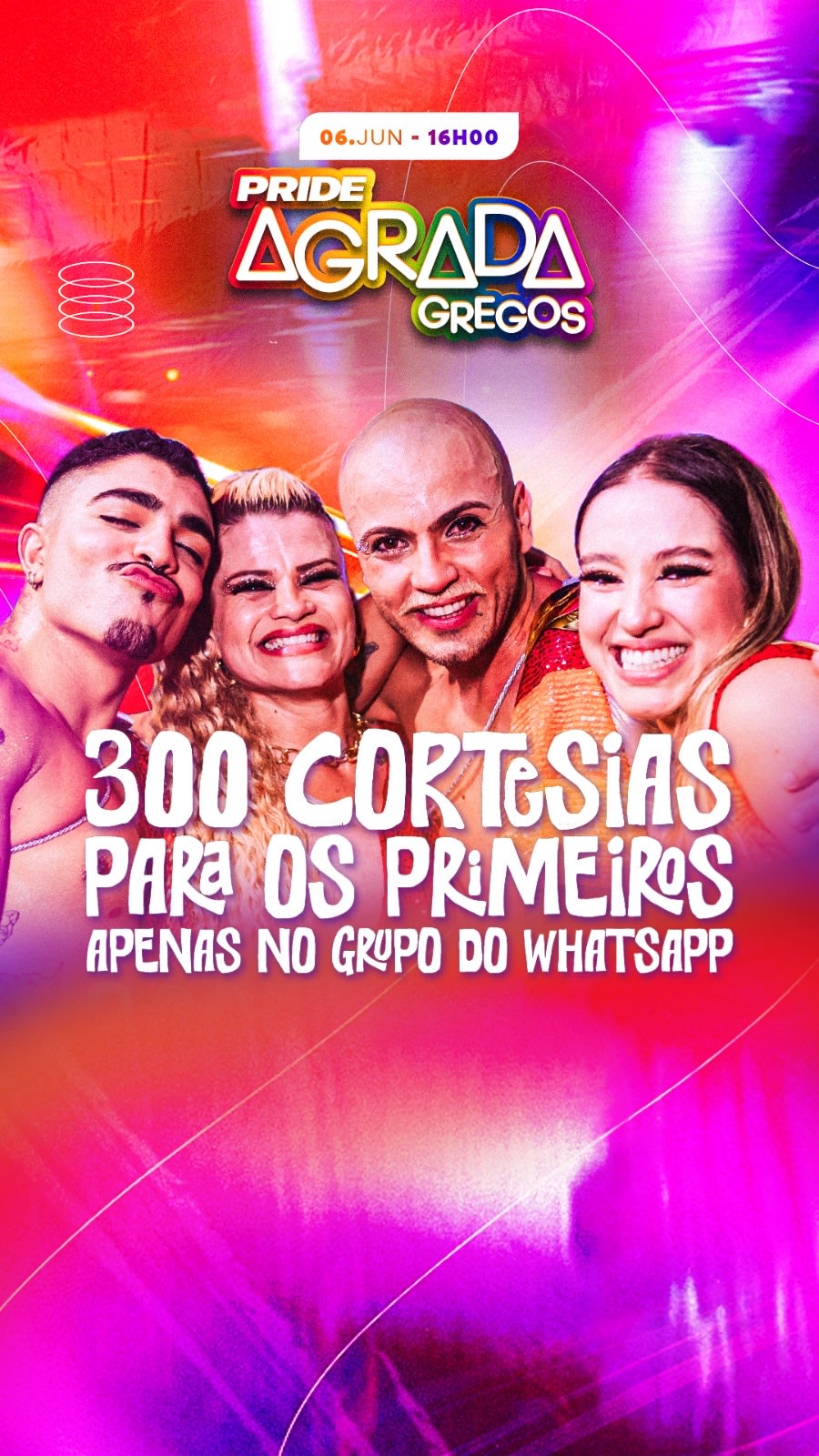 Pride Agrada Gregos + After Da Parada
