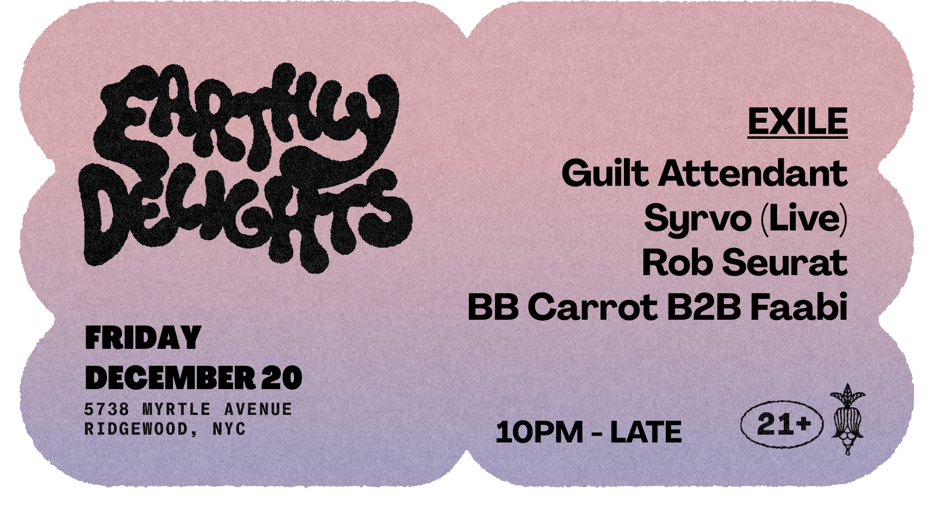 Exile: Guilt Attendant, Syrvo (Live) & More