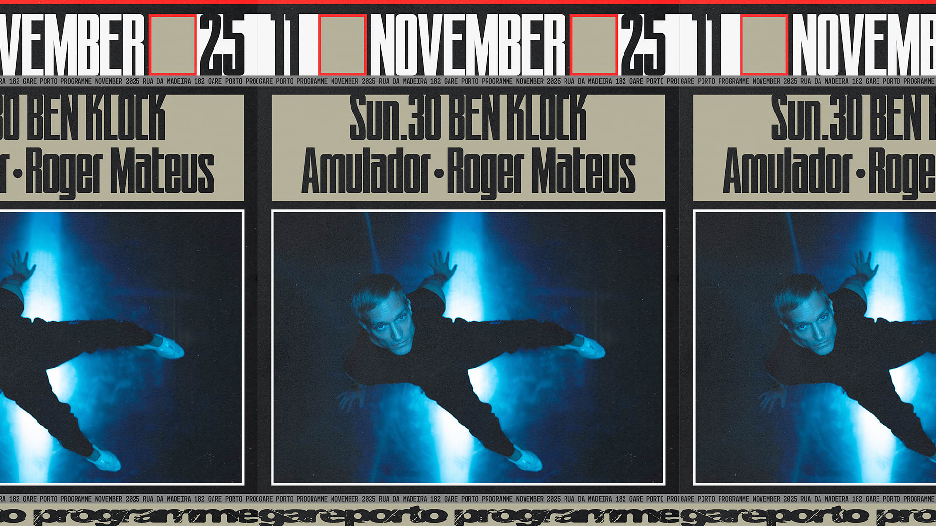 Ben Klock, Amulador, Roger Mateus