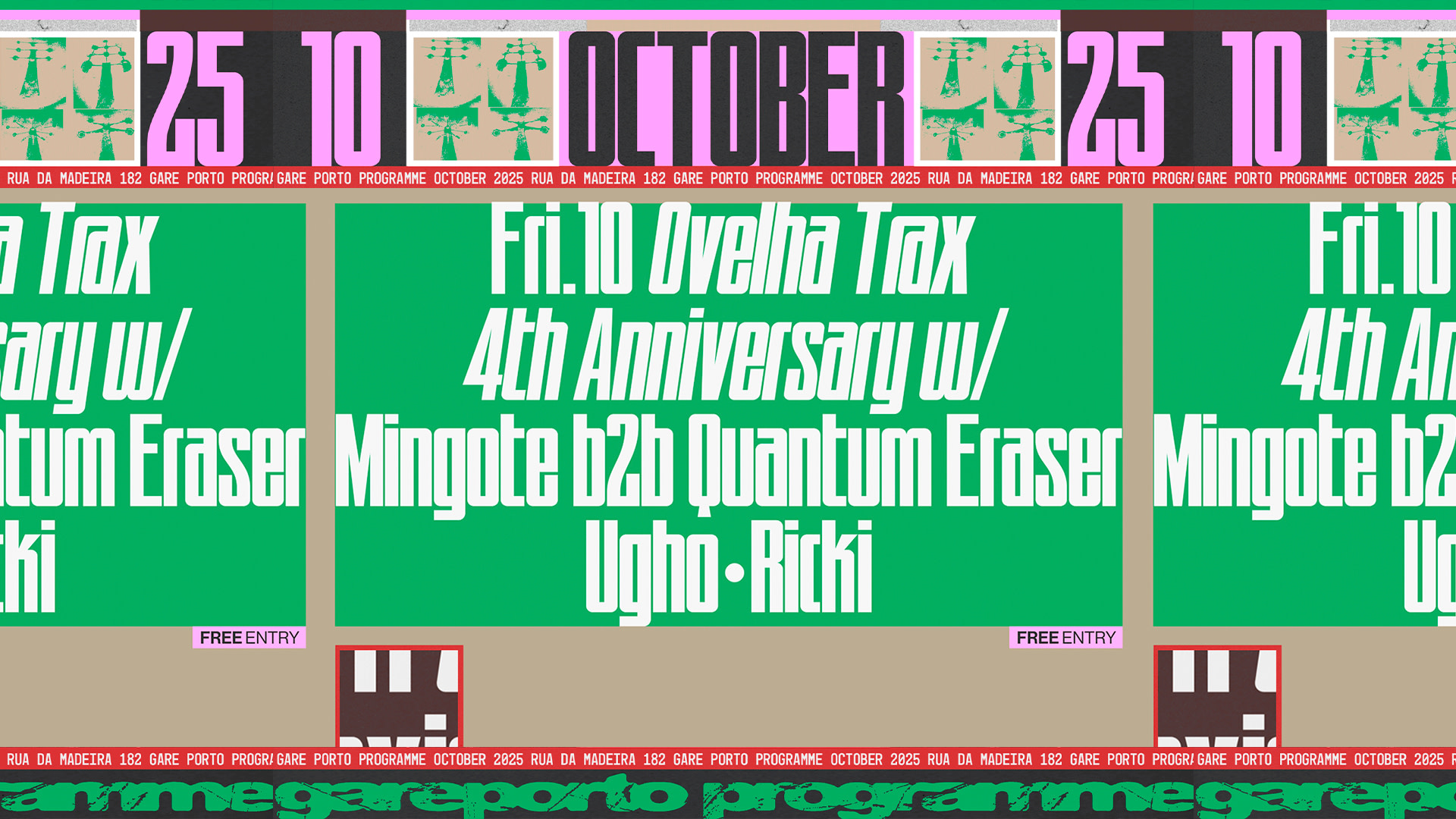 Ovelha Trax With Mingote B2b Quantum Eraser, Ugho, Ricki