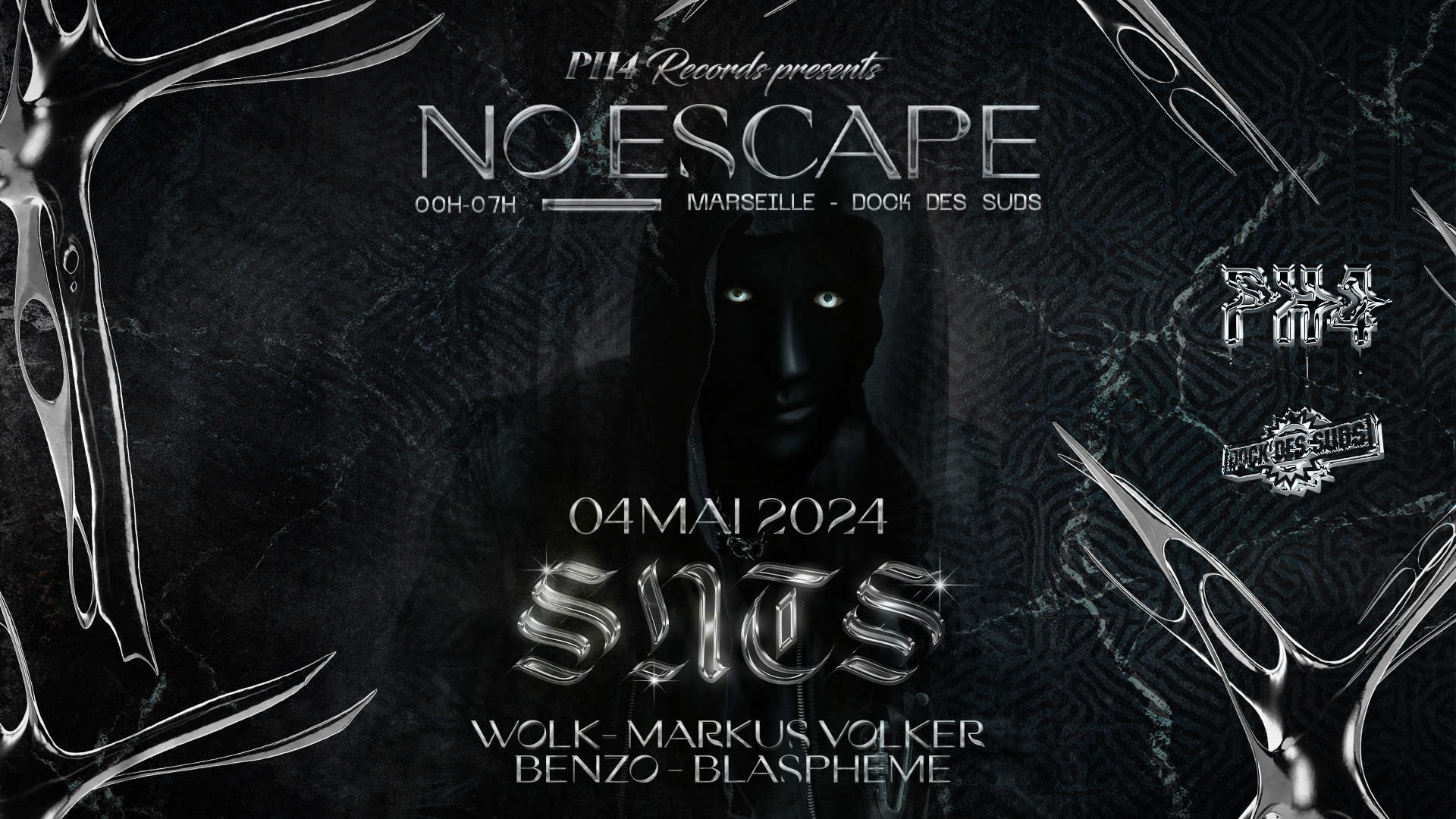No Escape W/ Snts    Ph4 Records