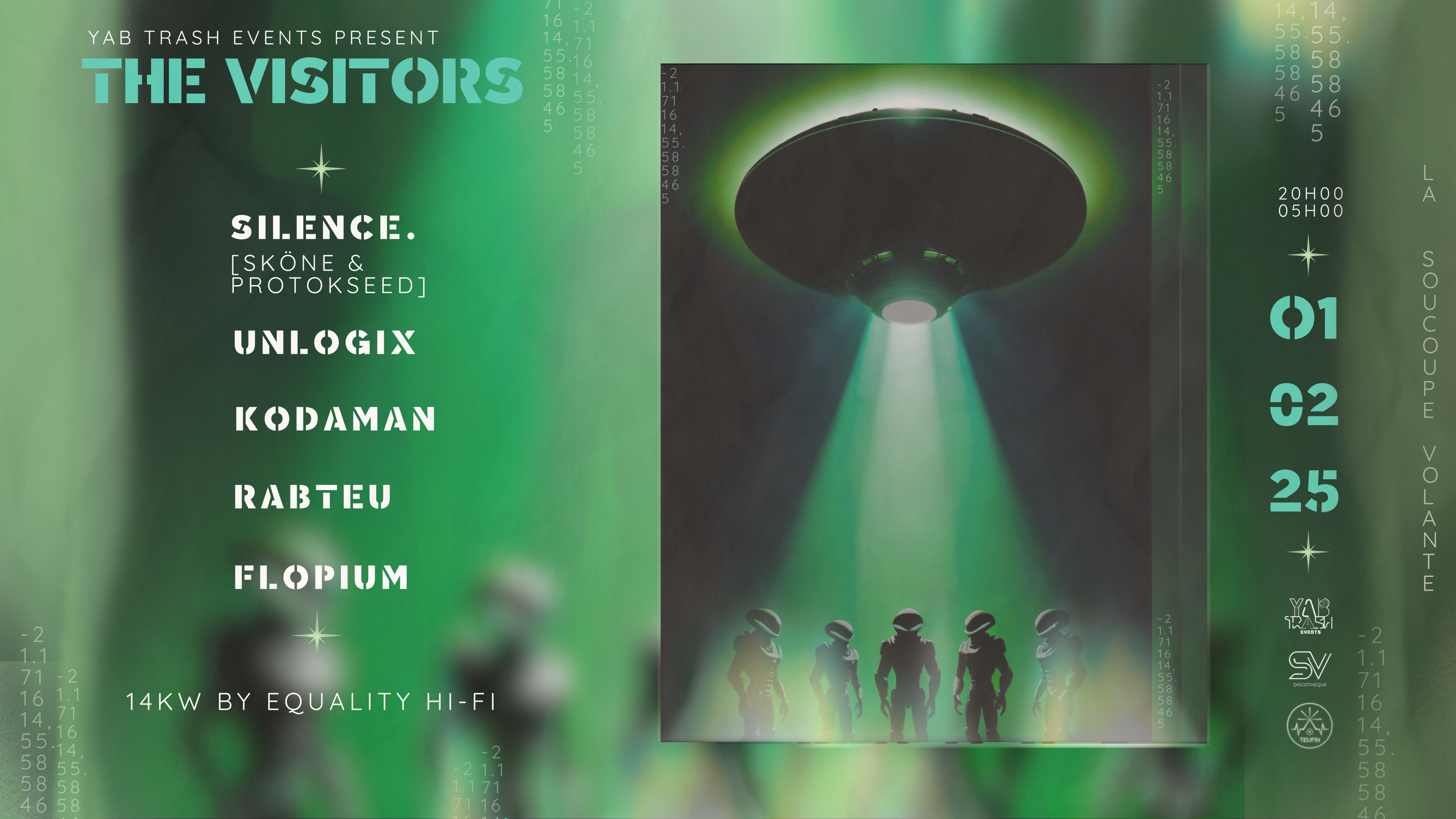 The Visitors | @La Soucoupe Volante