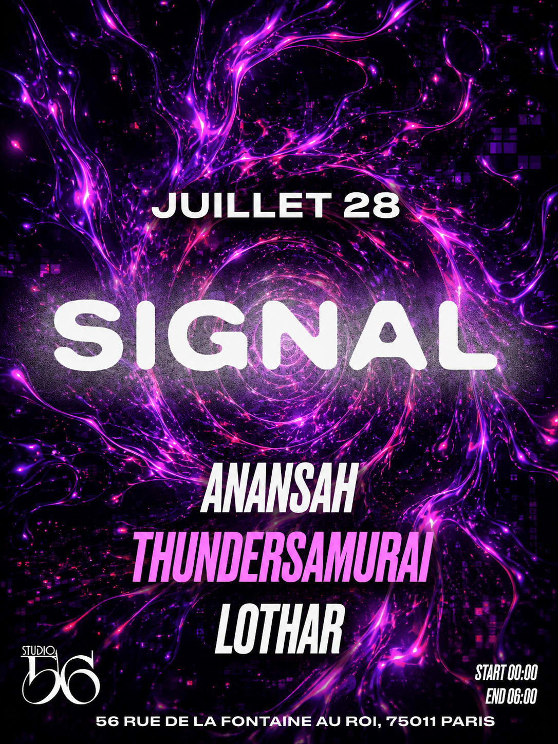 Signal W/ Anansah , Thundersamurai , Lothar