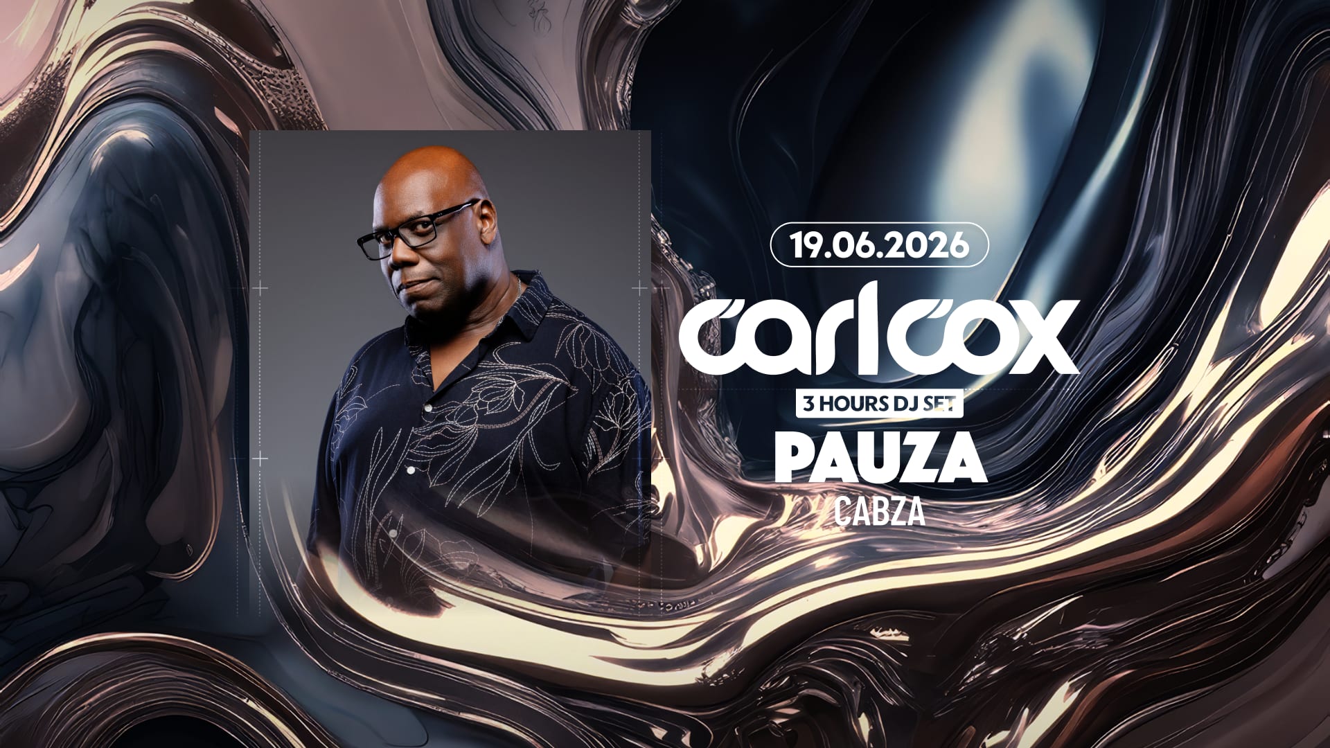 Carl Cox 3hrs Set X Poney Club 2026