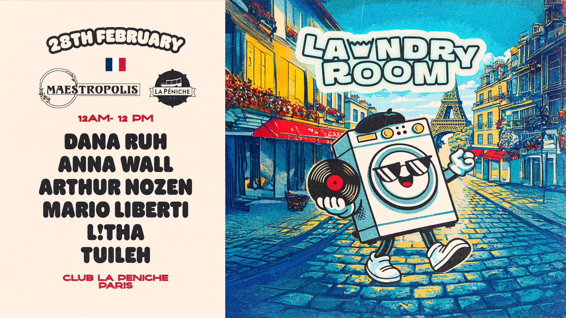 Laundry Room X Maestropolis Party