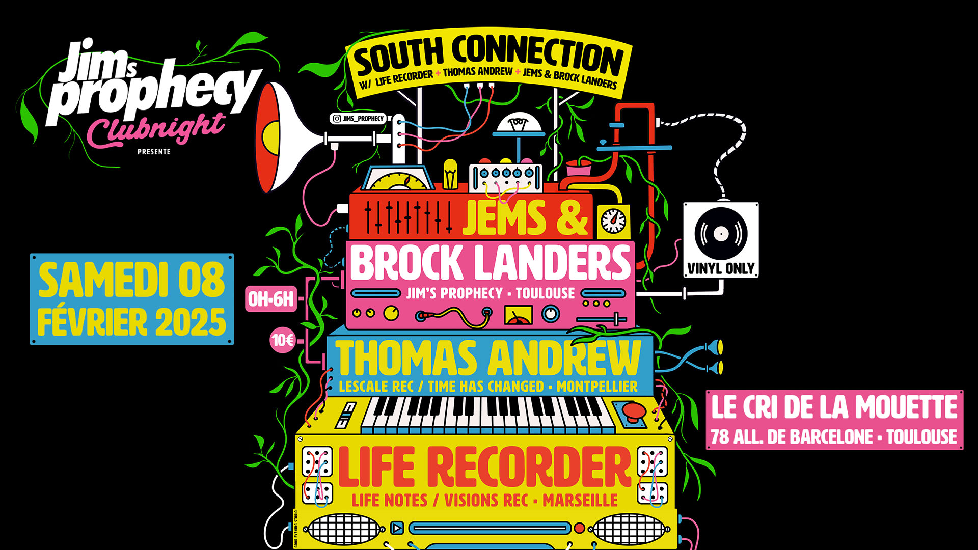 South Connection Vinyl Only!