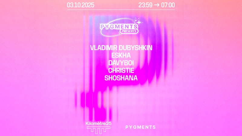 Pygments Records : Vladimir Dubyshkin, Davyboi & More