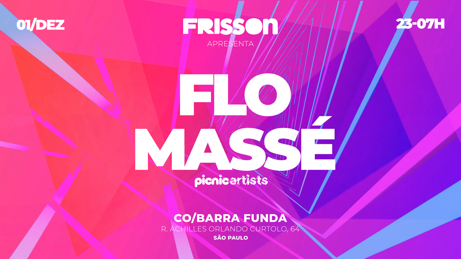 Frisson Apresenta Flo Massé