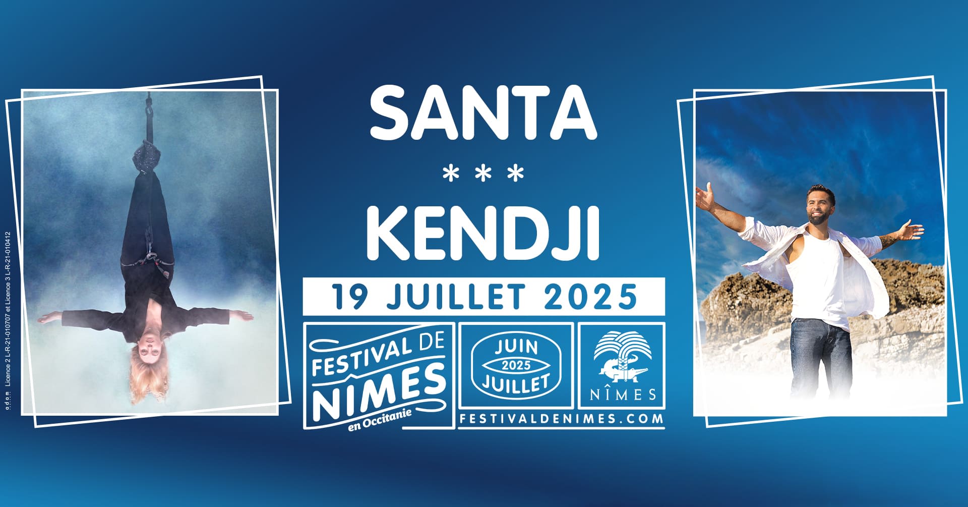 Santa + Kendji - Festival De Nimes 2025
