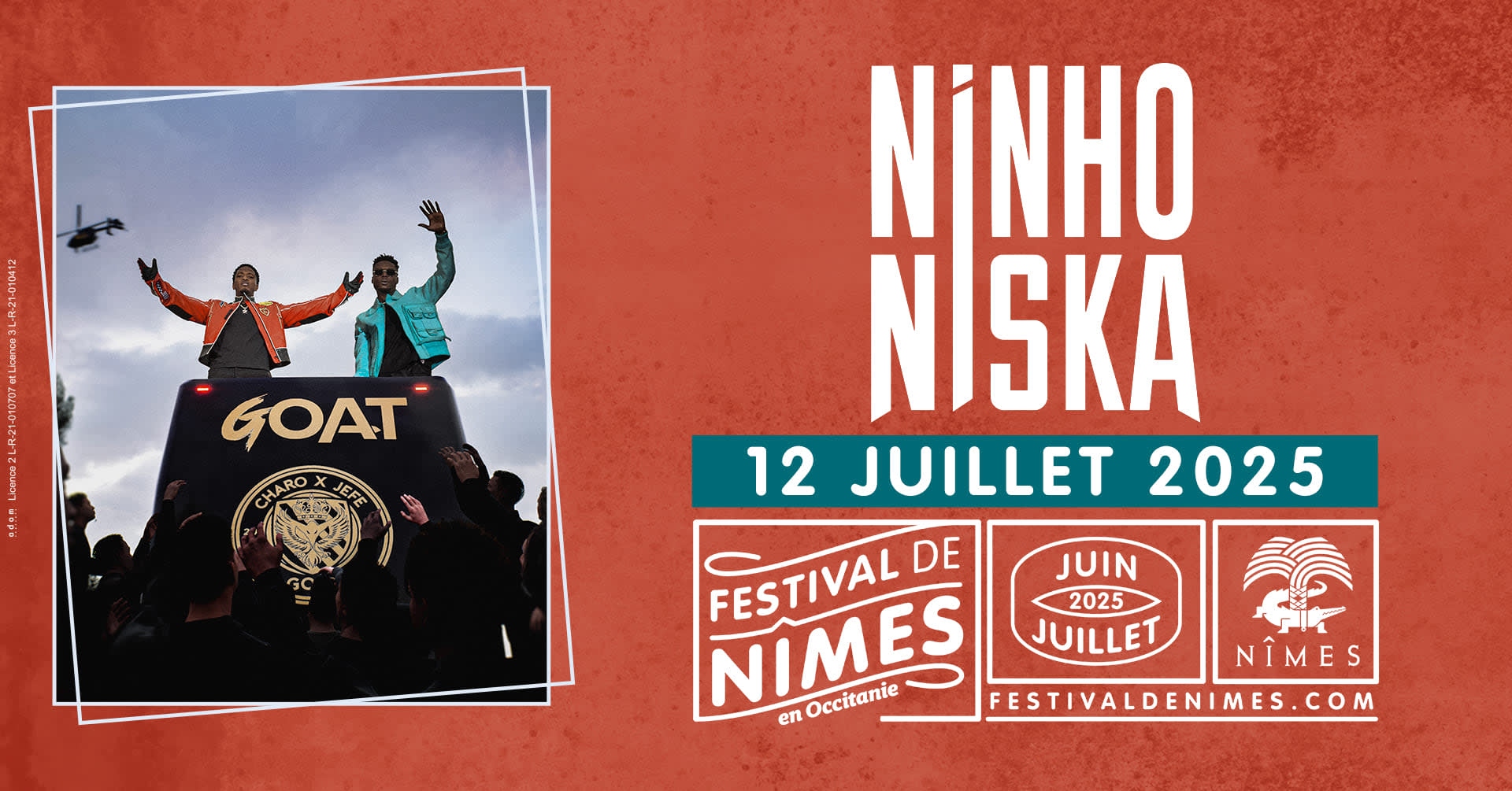 Ninho & Niska - Festival De Nimes 2025