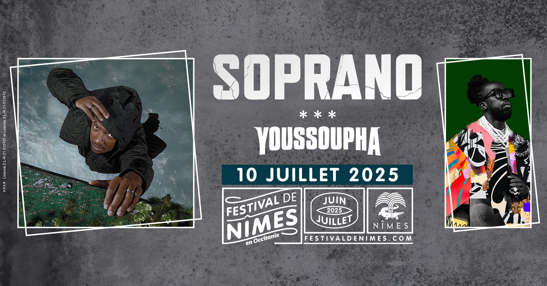 Soprano + Youssoupha - Festival De Nimes 2025