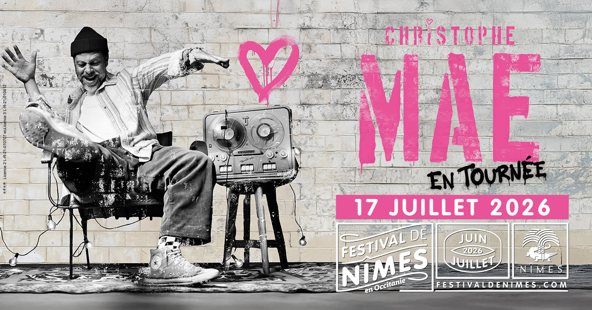 Christophe Mae - Festival De Nimes 2026
