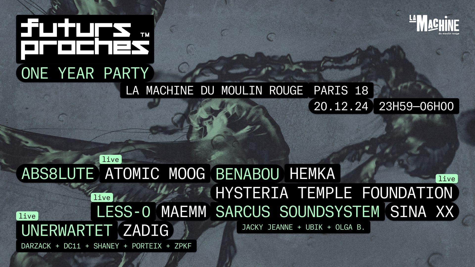 Futurs Proches : One Year Party