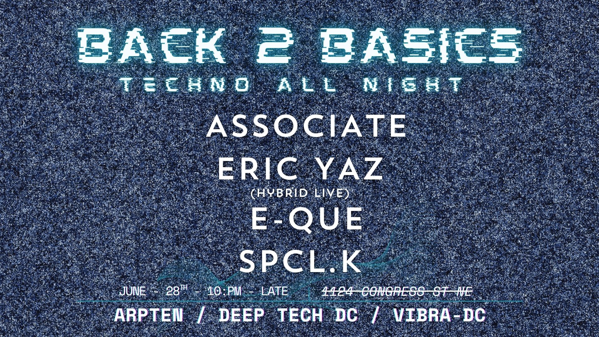 Back 2 Basics: Techno All Night