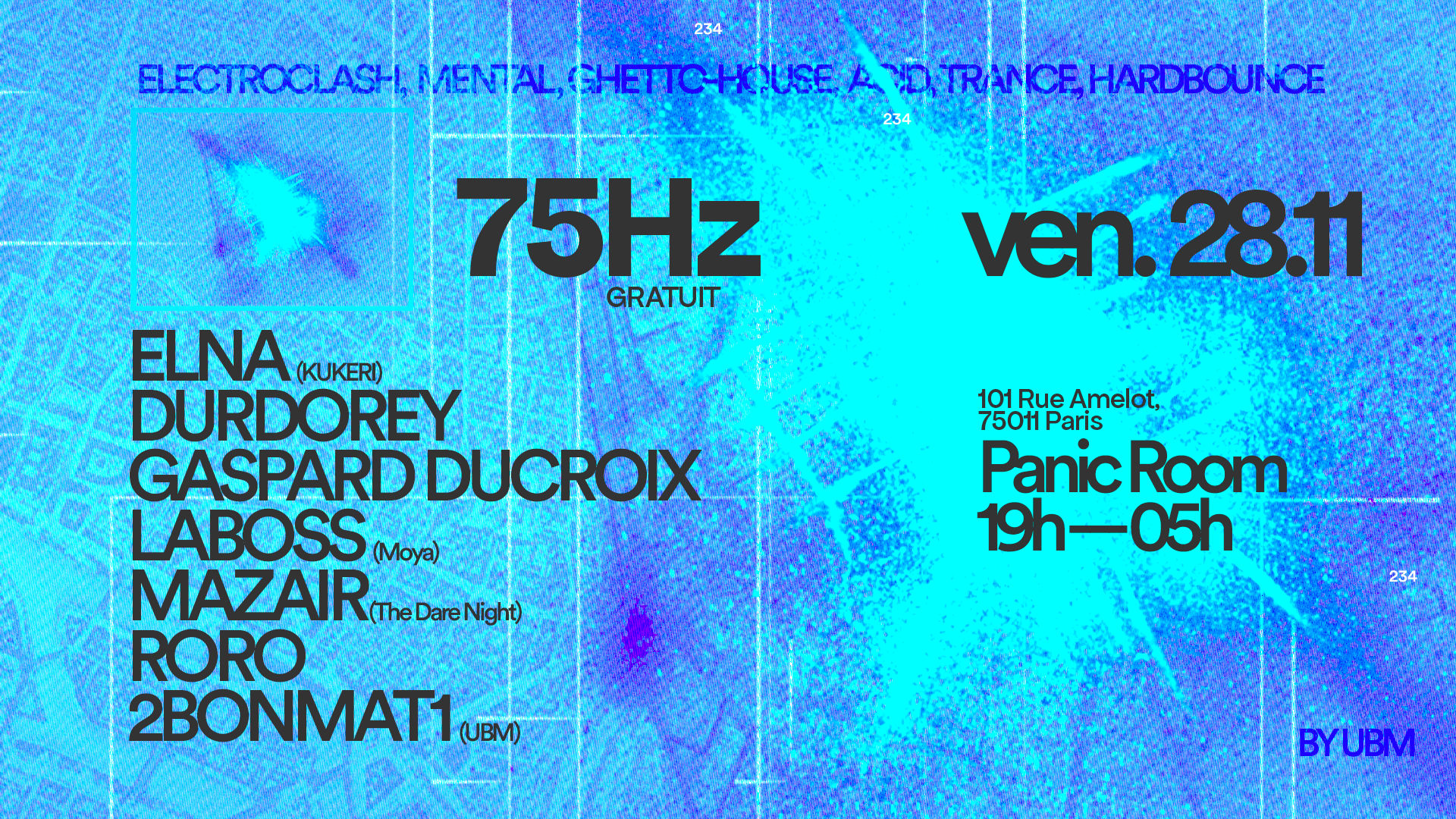 75hz : Elna - Durdorey - Laboss - Mazair - 2bonmat1 & More