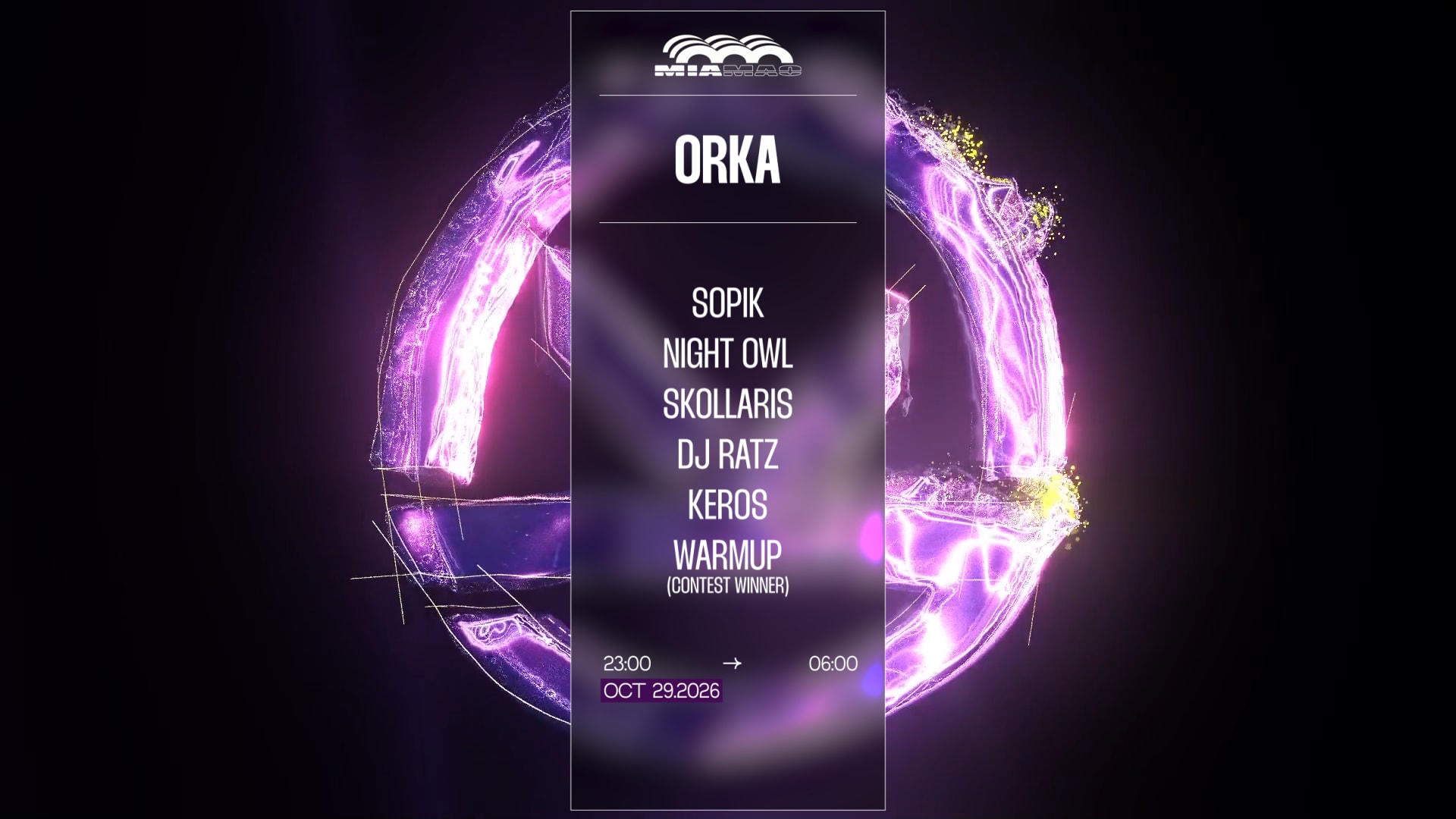 Orka : Sopik, Night Owl, Dj Ratz, Keros, Skollaris