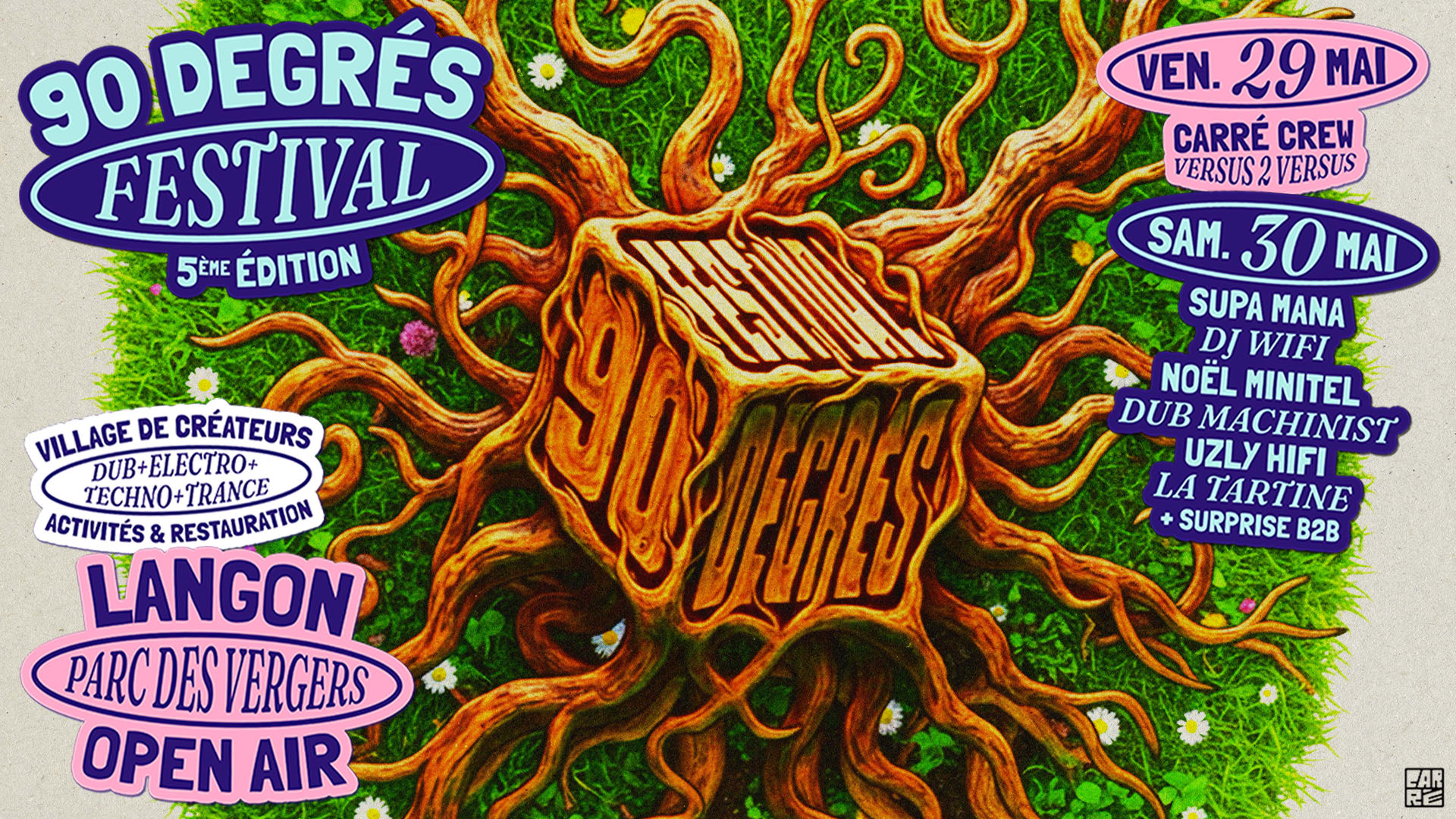 90 Degrés Festival - Les 5 Ans