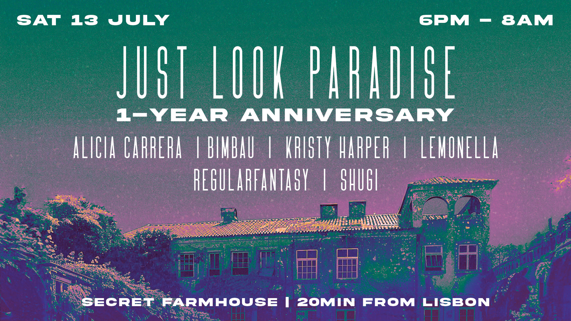 Just Look Paradise 1-Yr Anniversary In Nature