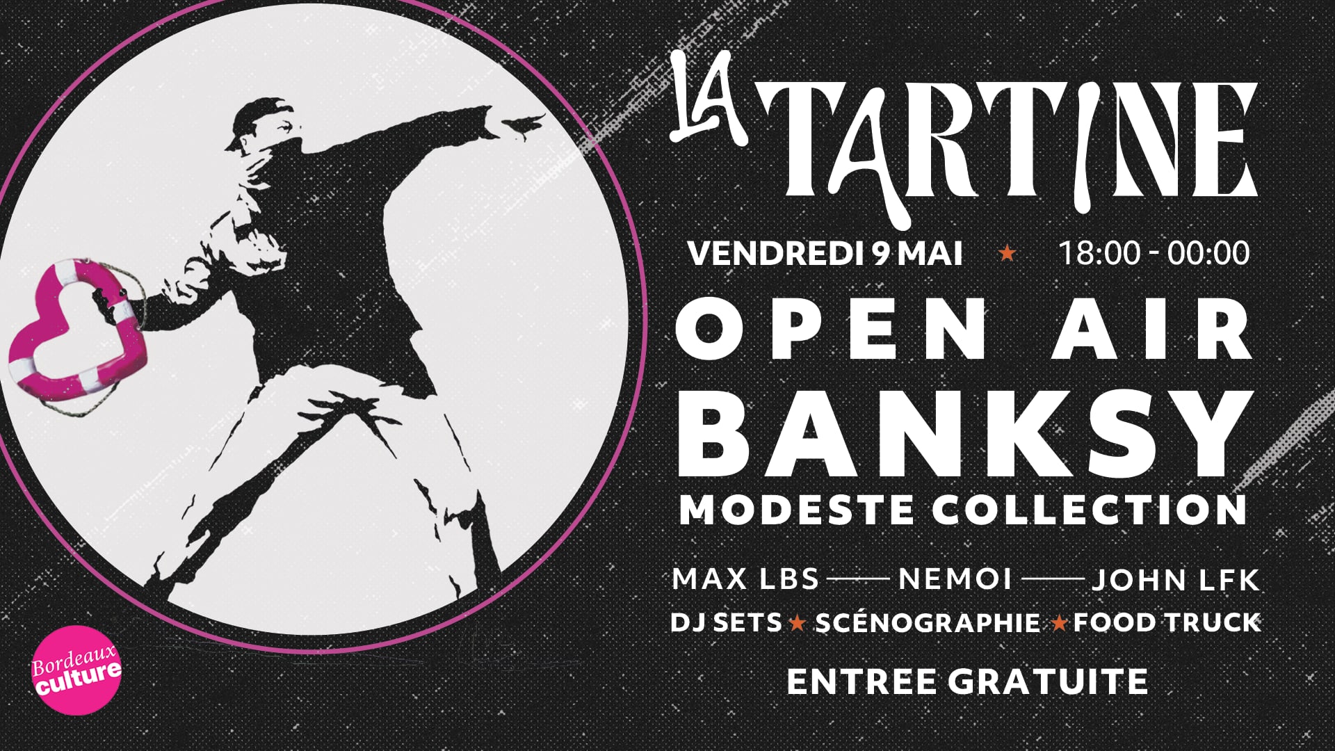 La Tartine X Banksy Modeste Collection