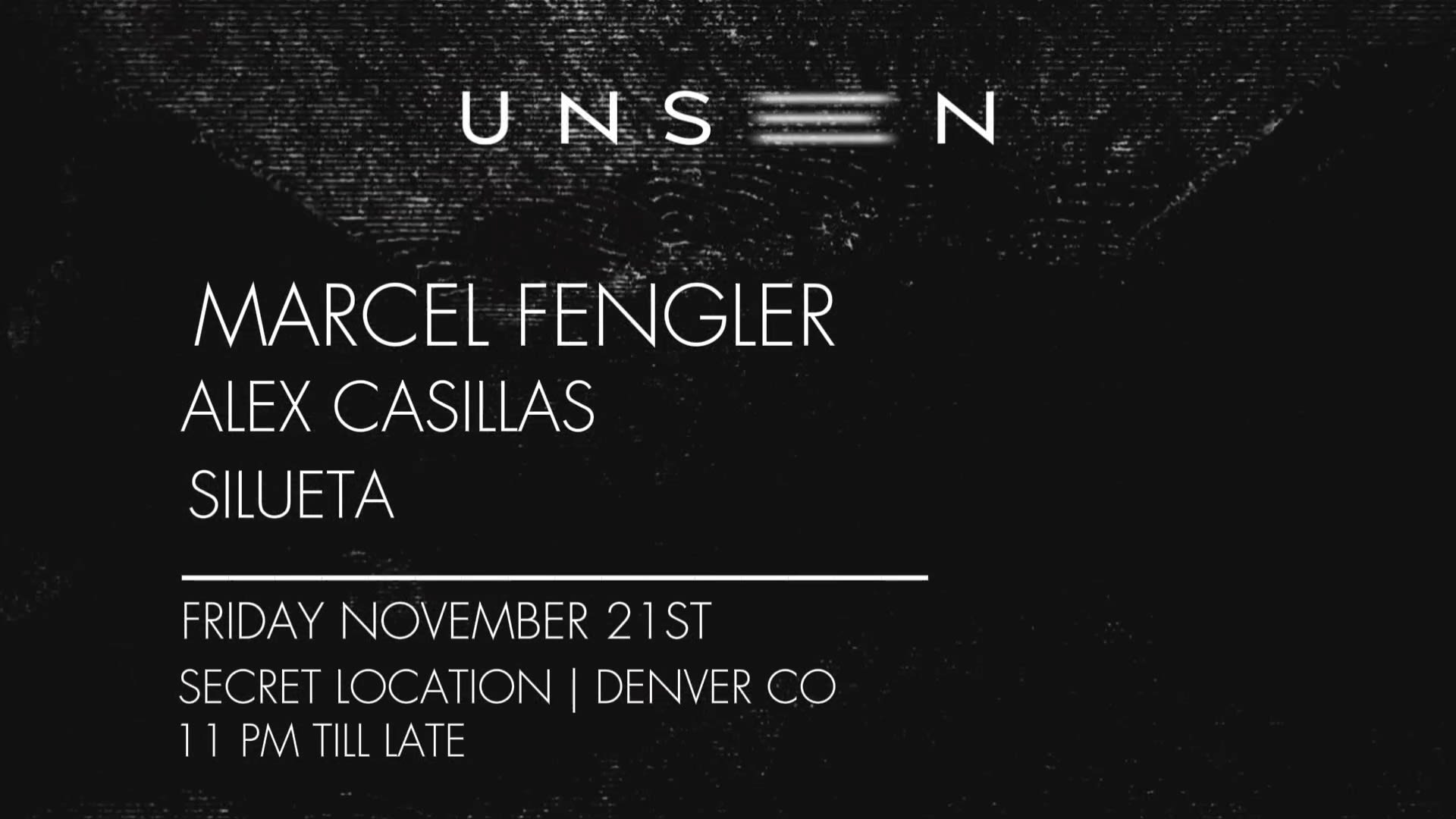 Unseen Presents: Marcel Fengler