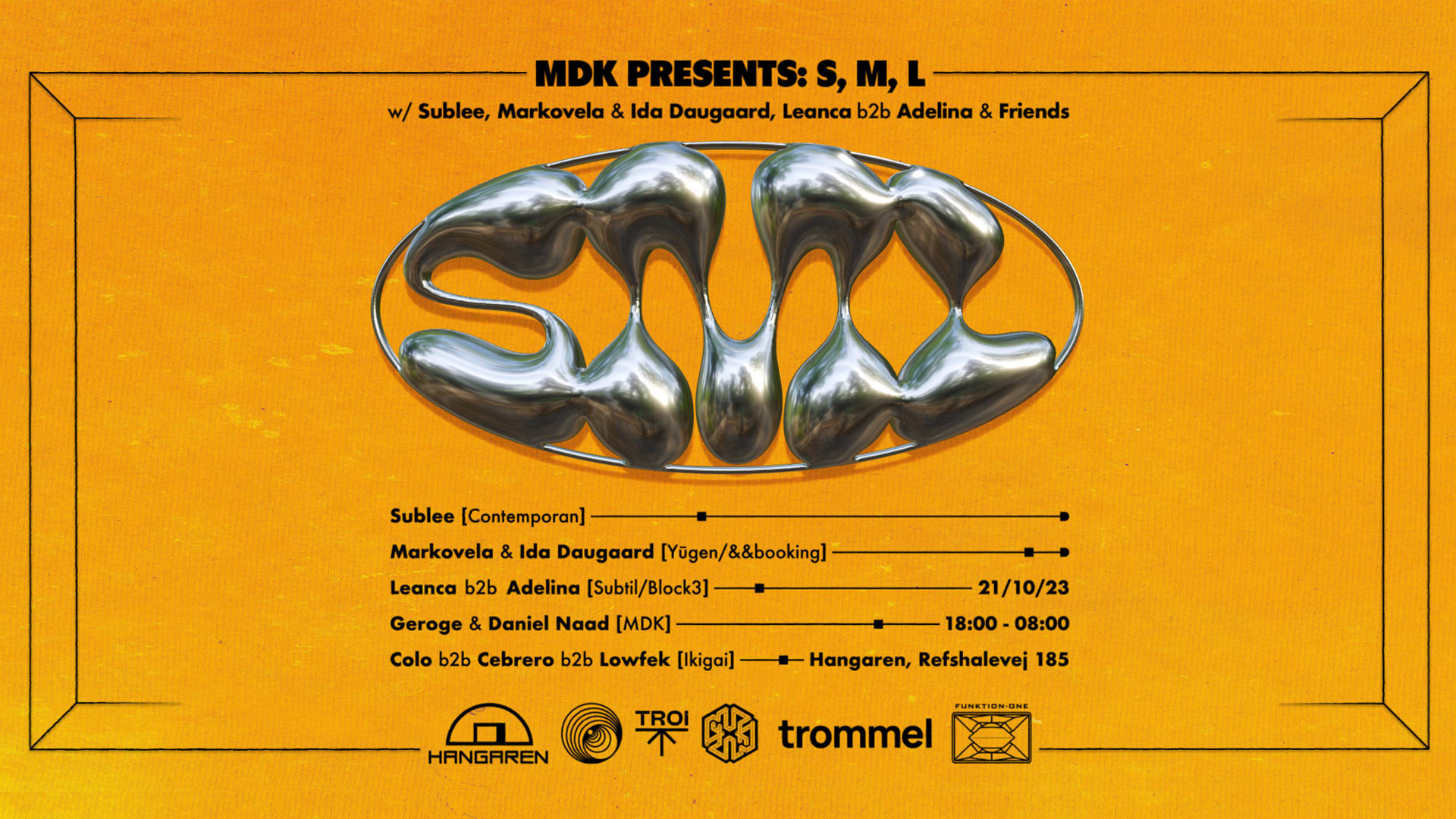 Mdk Presents: S, M, L