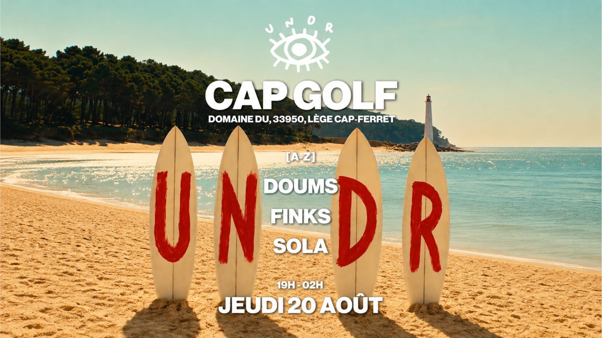 Undr Open Air 3 - Cap Golf