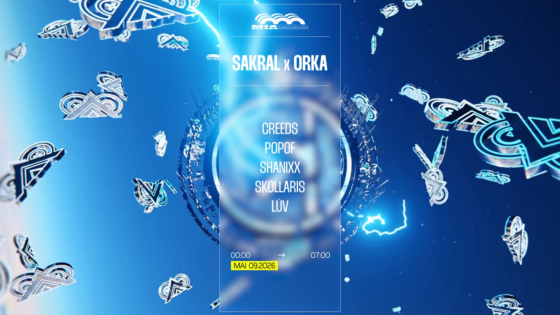Orka X Sakral : Creeds, Popof, Shanixx, Skøllaris & Luv