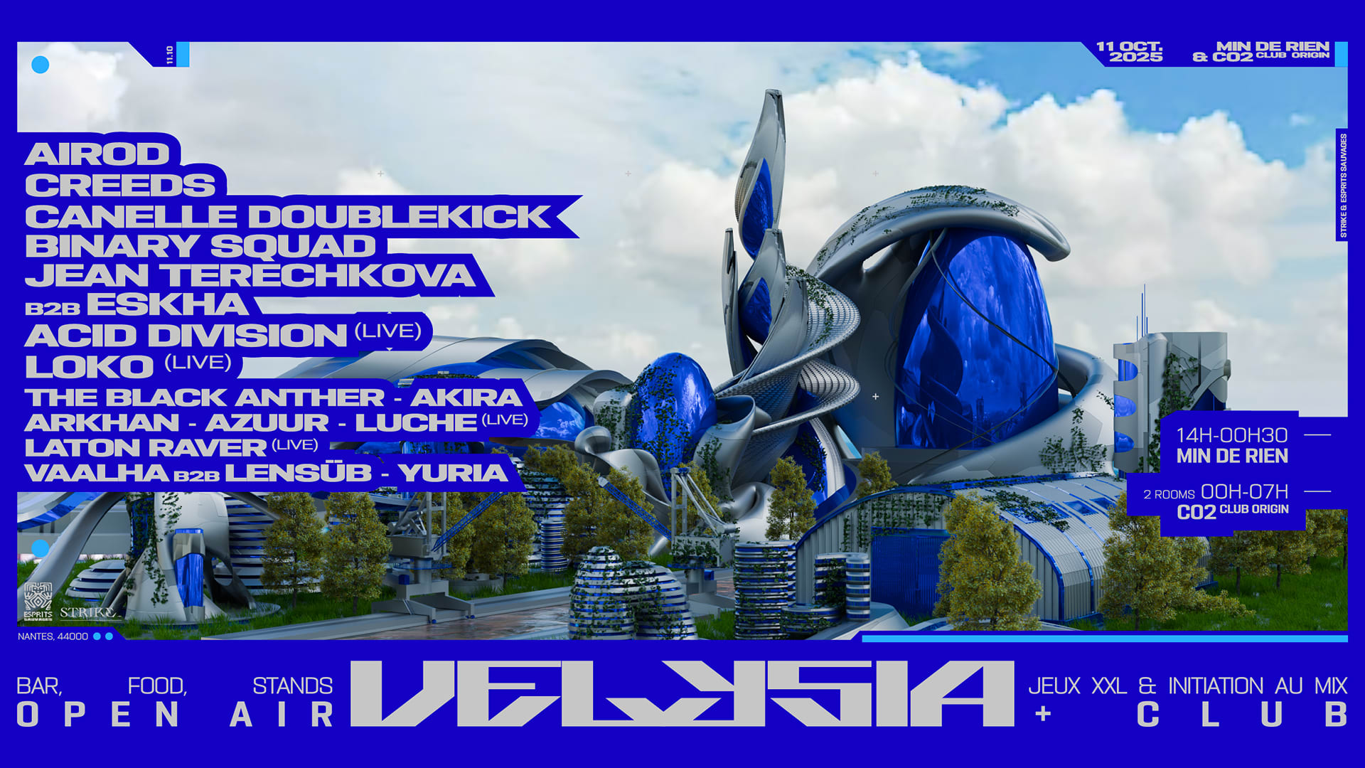Velysia Open Air Min 2 Rien + Co2 Club Origin