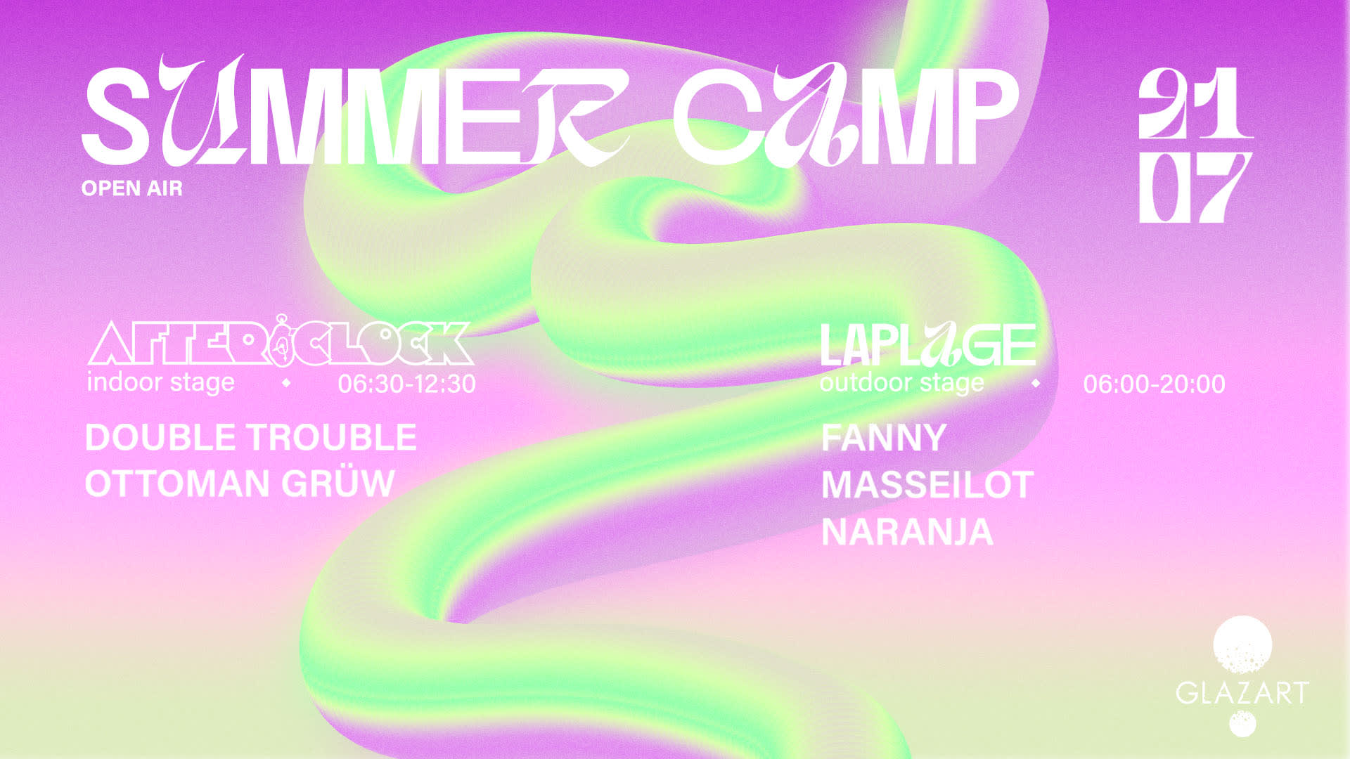 Summer Camp : After O'clock X Laplage #14 ⛱️(Open Air)